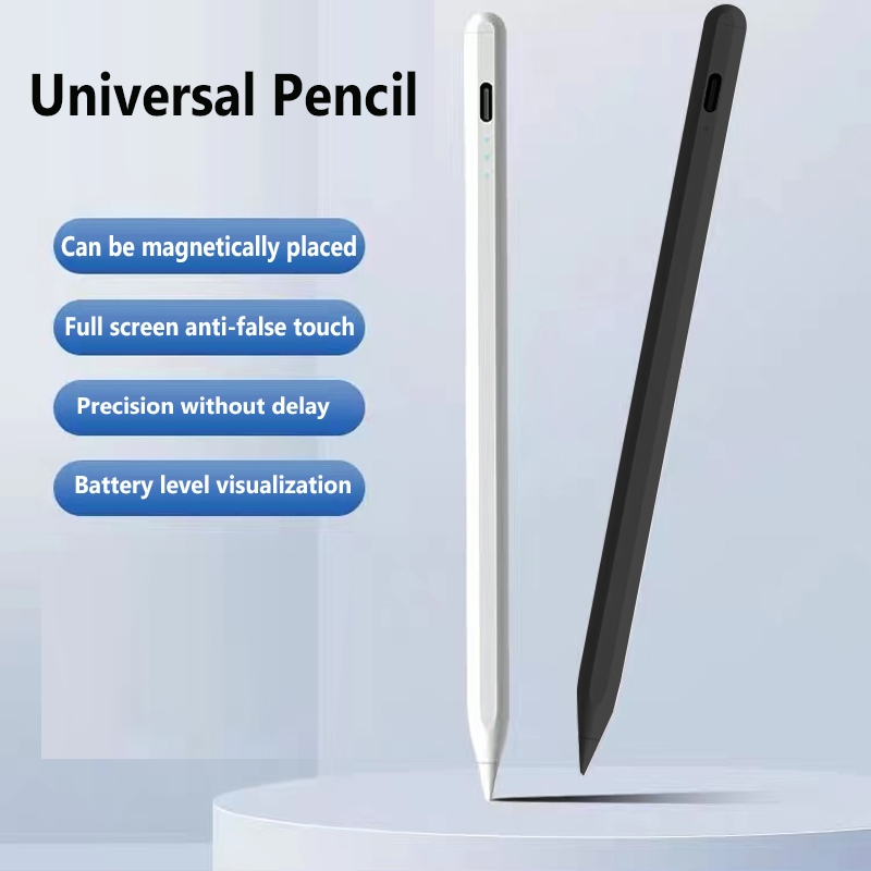 ใช้ได้กับทุกรุ่น Universal ปากกาทัชสกรีน แม่นยำและไวไม่ชักช้า Stylus Pen สำหรับ Android SAMSUNG APLE  IOS ปากกาทัชสกรีน