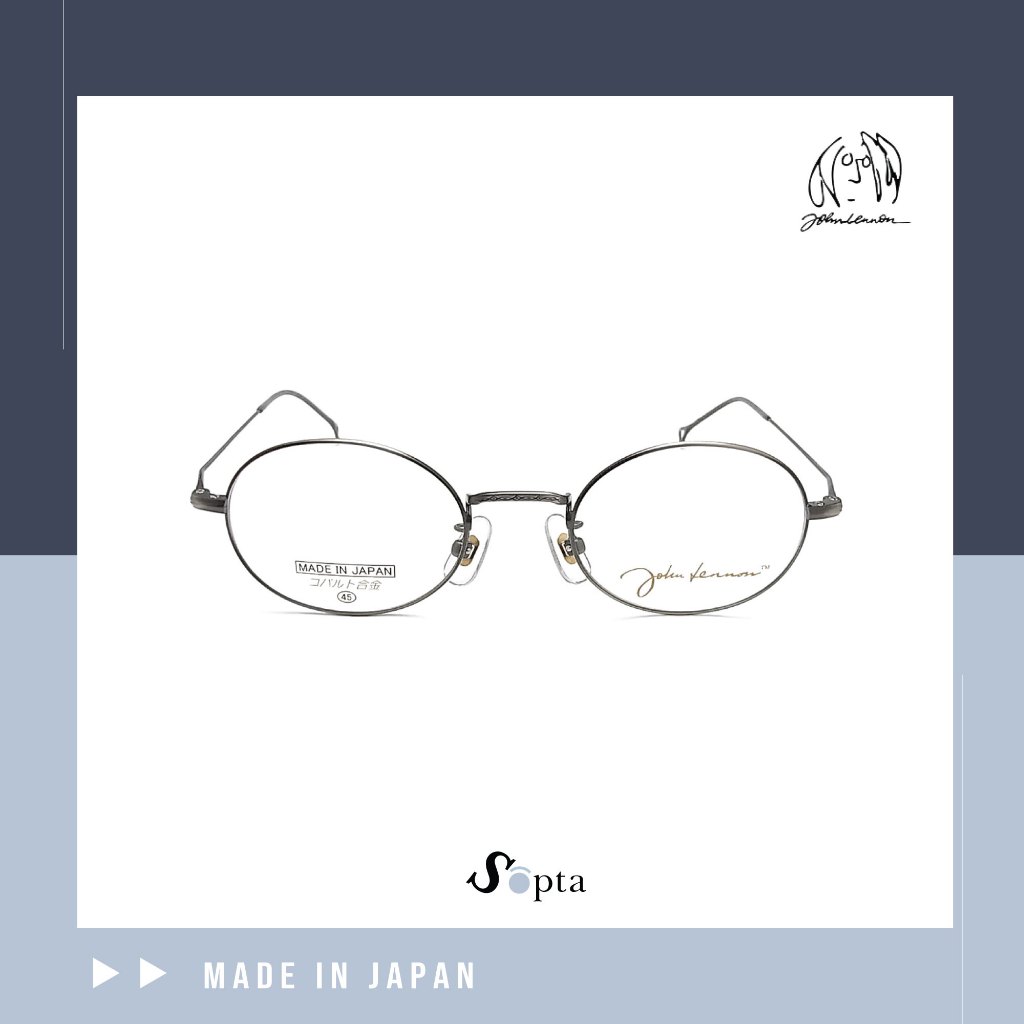 แว่น John lennon แว่นตา จอห์น เลนนอน รุ่น JL-1031 ทรงวงรี