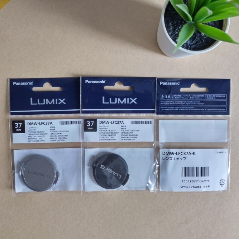 ฝาปิดหน้าเลนส์ Panasonic Lumix GF7 GF8 GF9 GF10 G100 GX85 GX9 12-32mm Kit Lens ขนาด 37 ของแท้ ตรงรุ่น