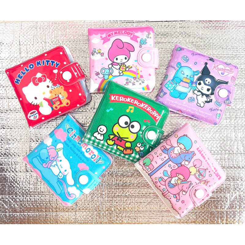 กระเป๋าตังค์ กระเป๋าsanrio  คุโรมิ มายเมโรดี้ ชินนาม่อน เคโระ ลิตเติ้ลทวิน