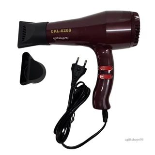 ไดร์เป่าผมCKL-6268 Hair Dryer CKL-6268 ขนาด1200 watt ปรับความร้อนและแรงลมได้ ของแท้มีมอก.