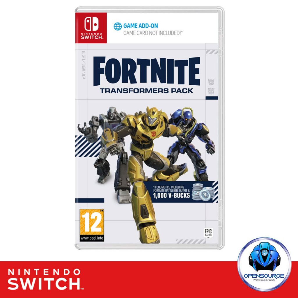 [พร้อมส่ง]Nintendo: Fortnite Transformers Pack (UK ENG) - Nintendo Switch