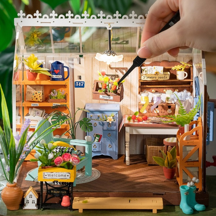 ส่งด่วนกทม.🏡 บ้านตุ๊กตา DIY ประกอบเอง Dreamy Garden House โมเดลบ้าน ของเล่น ของขวัญ Rolife DG163 - รูปที่ 5