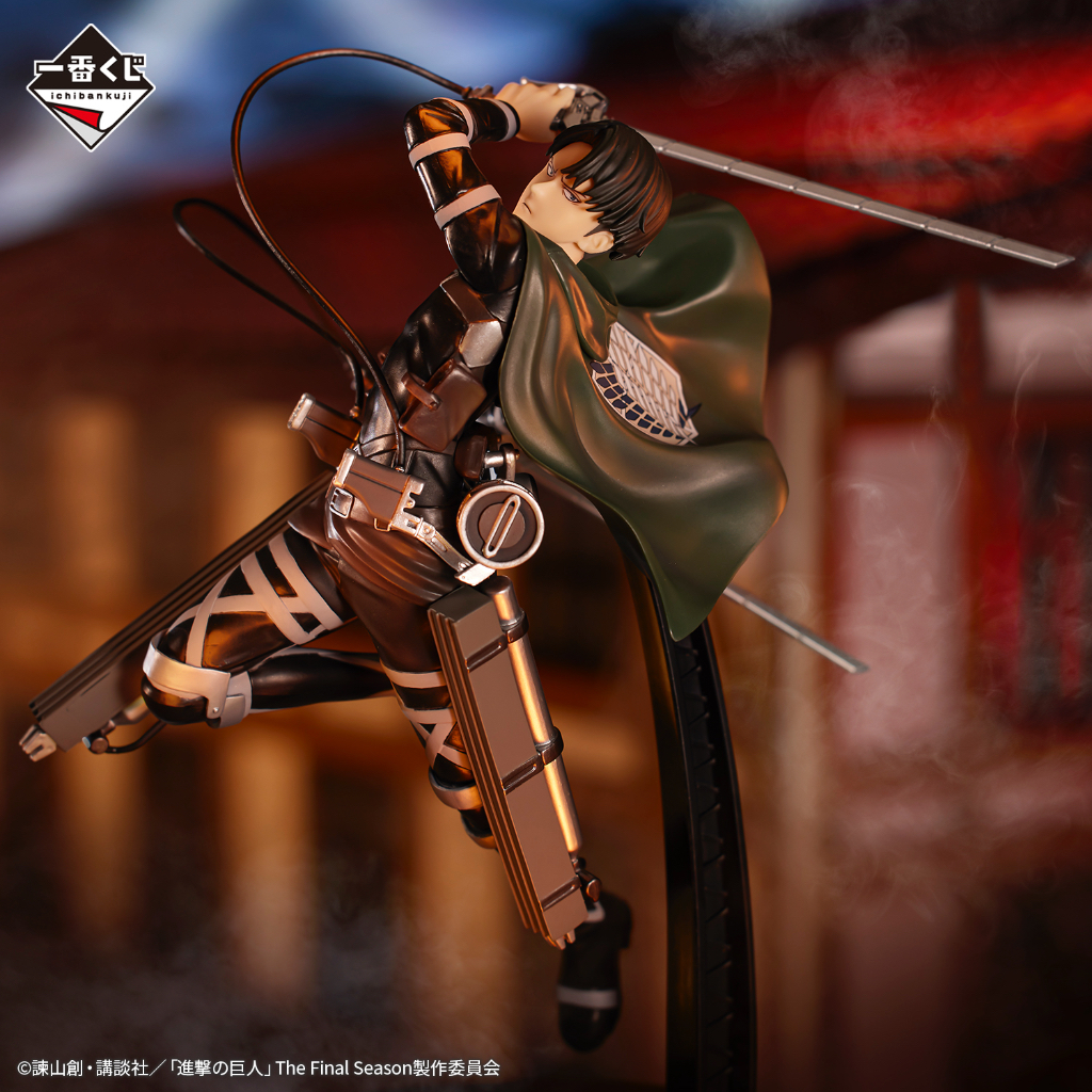 พร้อมส่ง ฟิกเกอร์ Ichiban Kuji รางวัล C Attack on Titan - Levi Ackerman