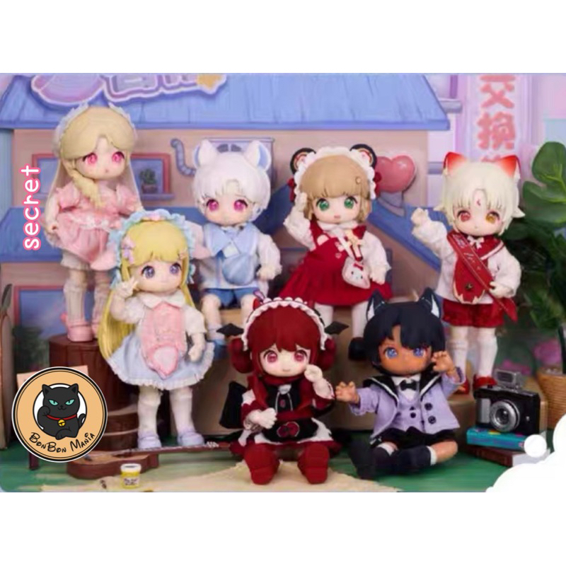 [แบบแยก-เลือกตัวได้]NAGI Exchange Student series MJD Doll blind box set