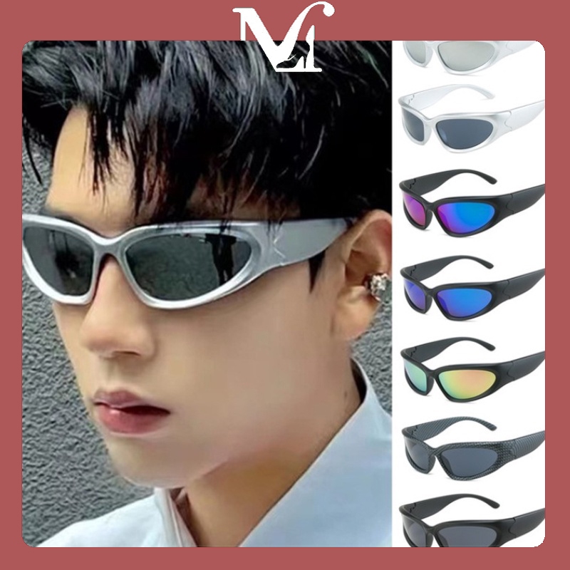 [จัดส่งจากกทม] แว่น MOYENNE กันแดด สไตล์Y2K กรอบตาแมว แว่นตากันแสงยูวี ป้องกันUV400 สตรีทแฟชั่น สําหรับผู้หญิง&ชาย