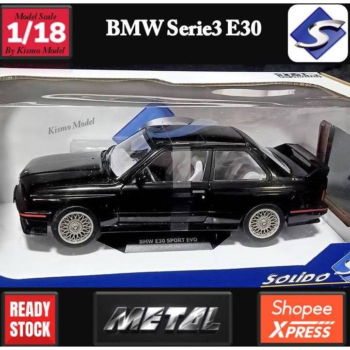 โมเดลรถBMWE30 1:18 โมเดลรถE30 โมเดลรถ Minichamps solido BMW E30 1/18 ราคา OK โมเดลรถของขวัญ