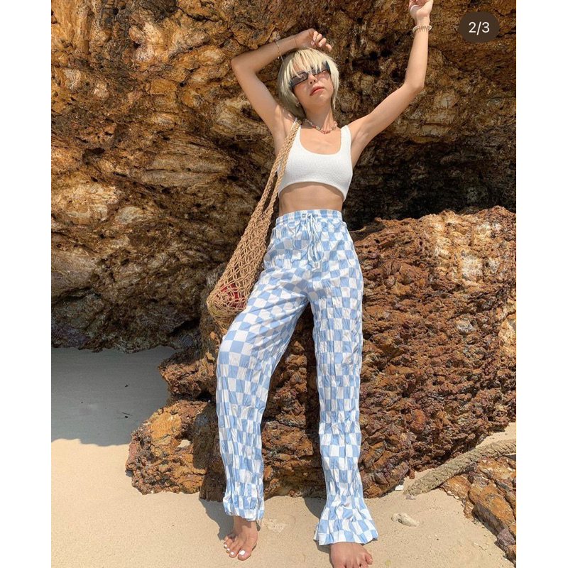 Fashion_store - Checker pants