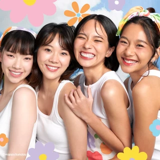 [กด 2 ชิ้น เพื่อรับ 1 แถม 1] [EXP09/2026] HAPPY SUNDAY AURA FLORA SKIN CUSHION | คุชชั่นดอกไม้