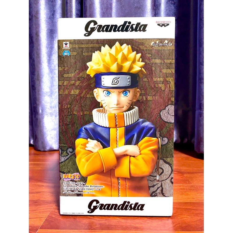 Banpresto Naruto Grandista Shinobi relation Naruto (ตอนเด็ก) มือ1