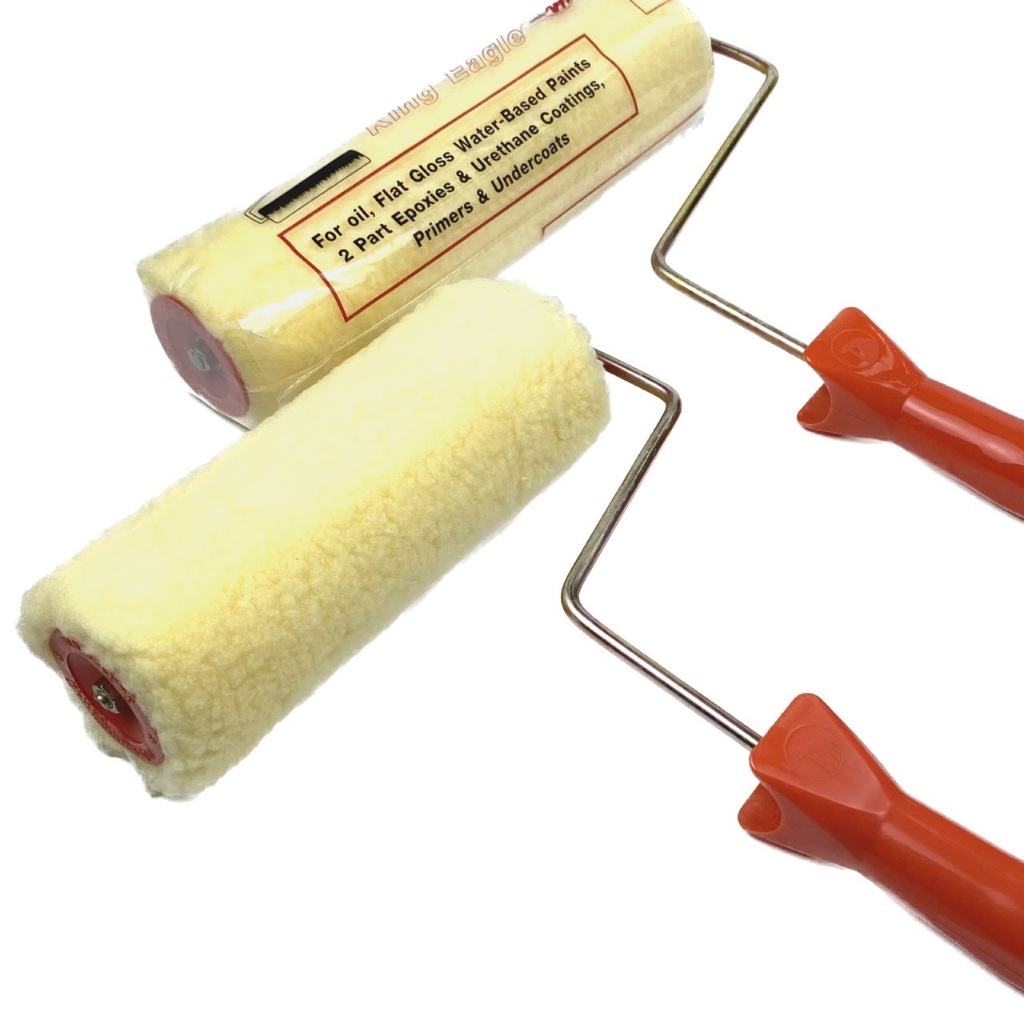 ลูกกลิ้งทาสี  ขนาด 4 นิ้ว , ขนาด 7 นิ้ว, ขนาด 10 นิ้ว และอะไหล่ลูกกลิ้ง 4 นิ้ว ลูกกลิ่งทาสีน้ำ ลูกกลิ้งทาสีน้ำมัน