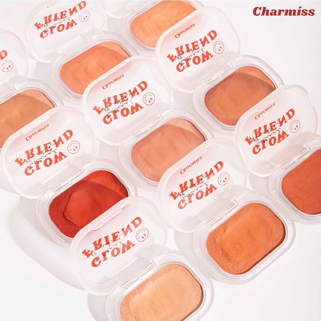 Charmiss Glowfriend Natural Blush เนื้อโมจิ บลัชออนธรรมชาติ ติดทนนาน thumbnail 7
