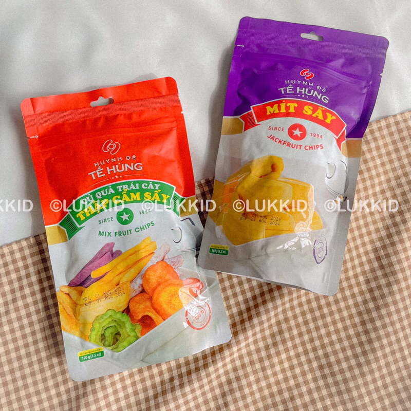 Te Hung: Mix Fruit Chips / Jackfruit Chips ผักและผลไม้อบกรอบ / ขนุนอบกรอบ (ผักกรอบ / ขนุนกรอบ) จากธรรมชาติ 100%