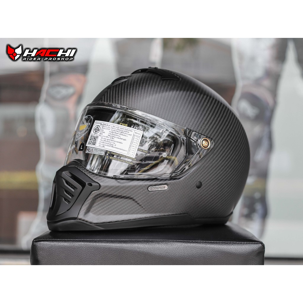 SCORPION EXO HX1 CARBON SE - Matt Black