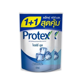 ครีมอาบน้ำโพรเทคสูตรไอซ์ซี่คลูชนาด400มล×2ถุง