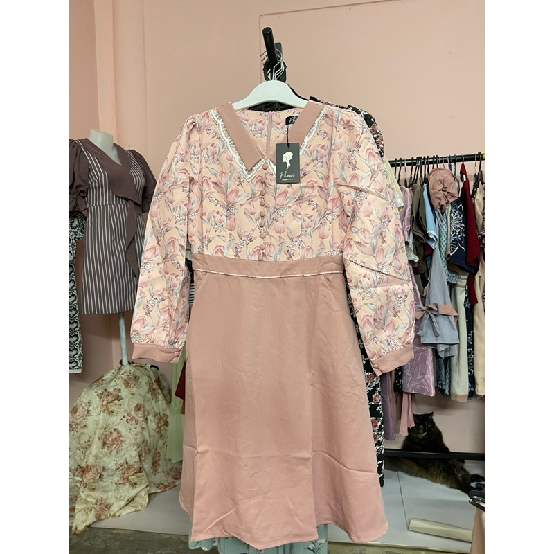 ส่งต่อเดรสPawi ไซส์Mแขนยาว มือ1