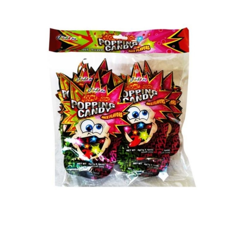 ไจโกะจัง บูมบูมแคนดี้ 4กรัม/แพค ×12แพค Jai-Ko Jang Popping Candy