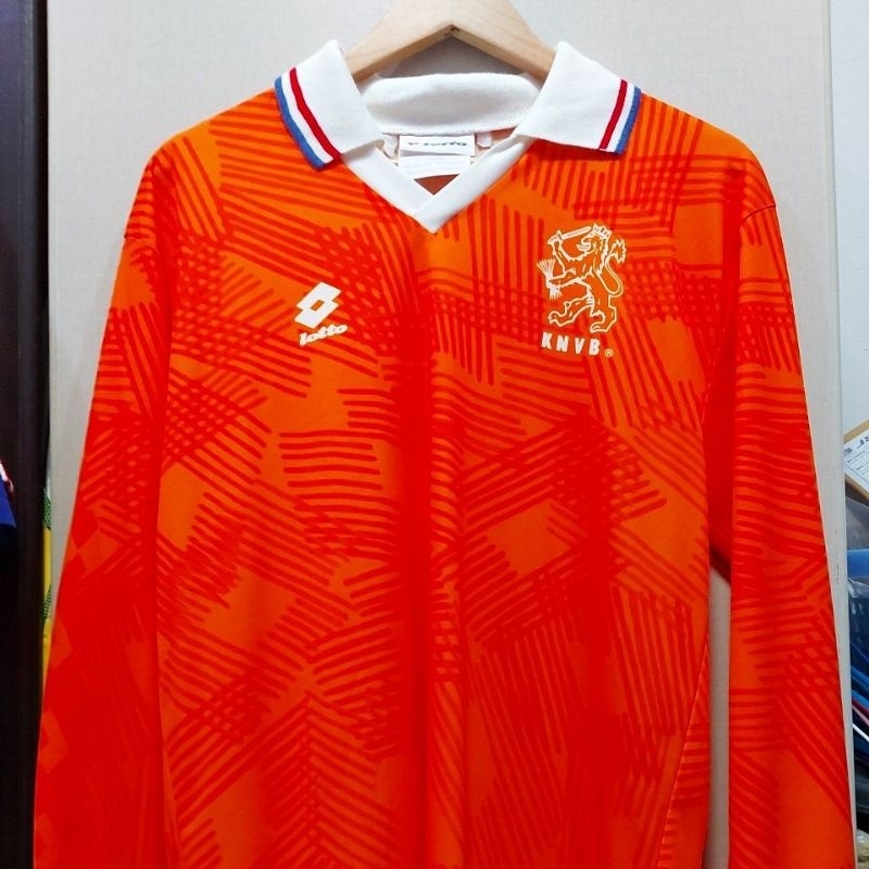 เสื้อทีมชาติเนเธอร์แลนด์(Holland )Netherland Home 1994-1995 แขนยาว แท้