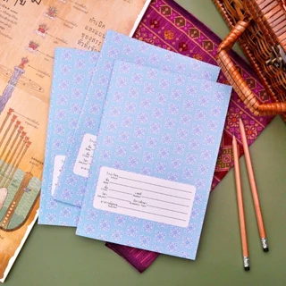 [โกญจนาท] สมุดนักเรียนปกอ่อนลายไทย ชื่อชั้นวิชา 40/80 แผ่น