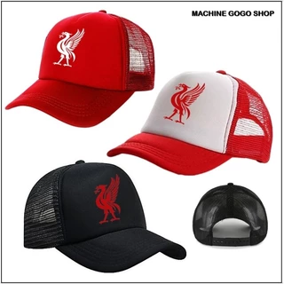 หมวกตาข่าย หงส์แดง LIVERPOOL Fans Club LFC หมวกแชมป์ ขนาดสําหรับผู้ใหญ่ หมวกปรับขนาดได้้