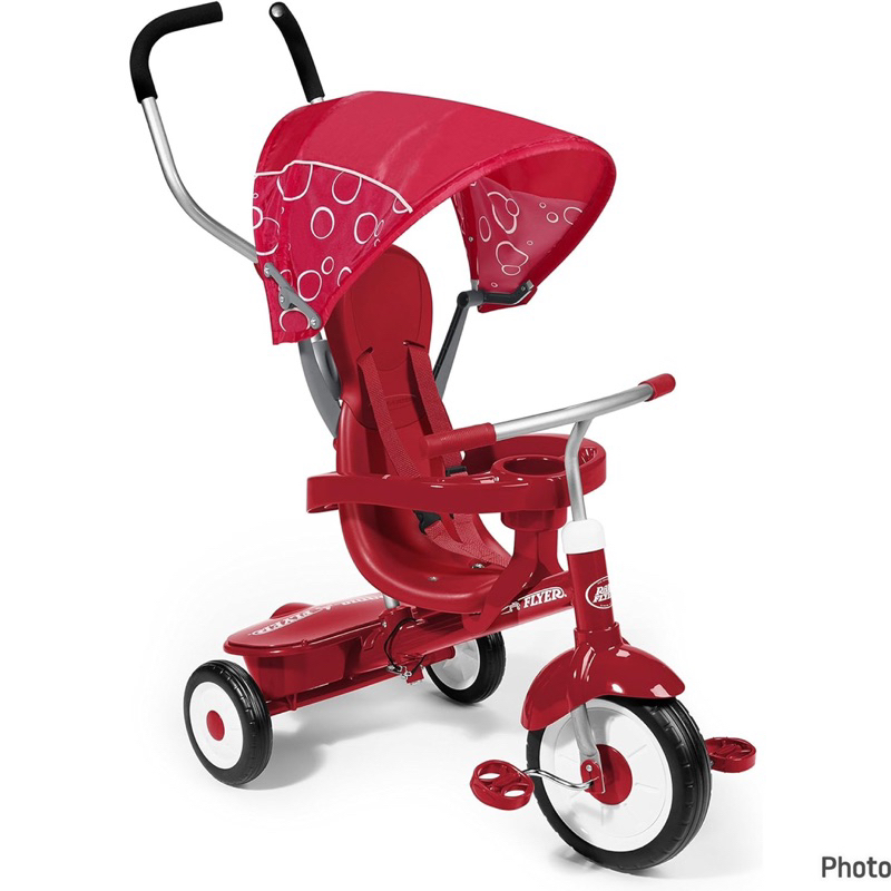 จักรยาน Radio Flyer 4 in 1 Trike Red