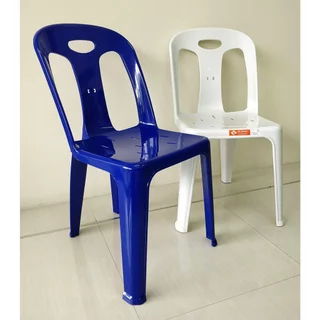 เก้าอี้มีพนักพิง ยางกันลื่น รับน้ำหนัก 100 kg. ขนาด กว้าง 53.5 x ยาว53 x สุง82.5 cm.#919