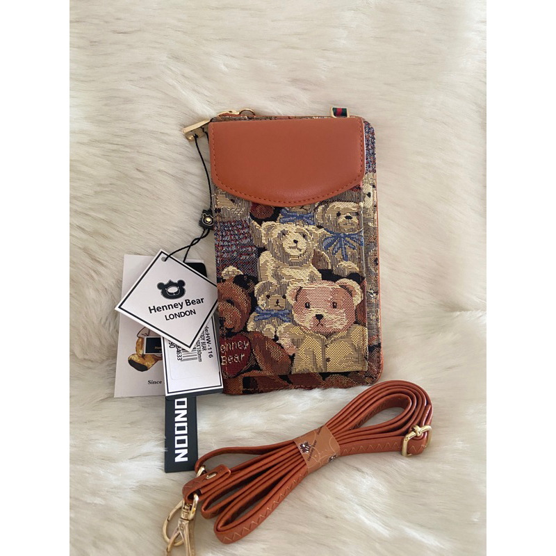 Henney Bear London🐻crossbodybag🐻Teddy Bear