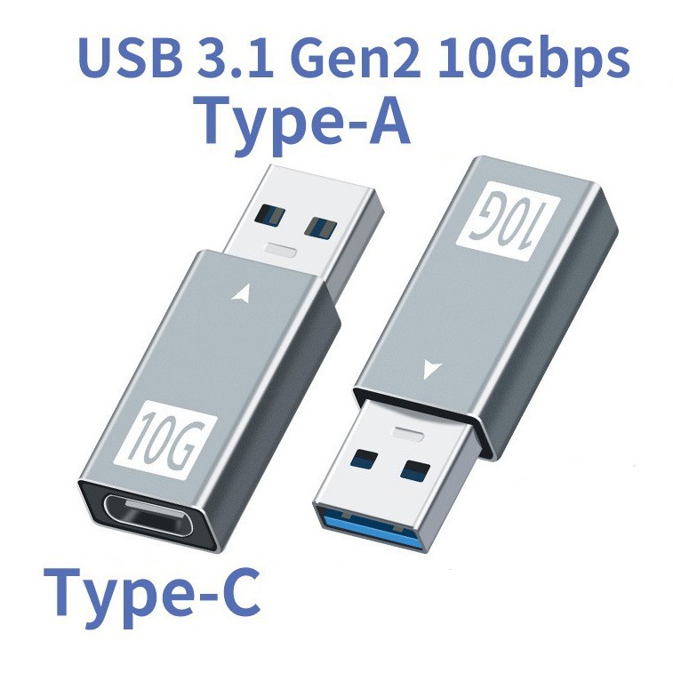 Type-C To Type-A Male Adapter