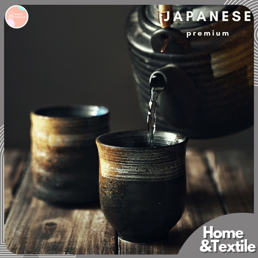 【Premium Japanese】ถ้วยเซรามิค ถ้วยชา สไตล์ญี่ปุ่น เนื้อพรีเมี่ยม