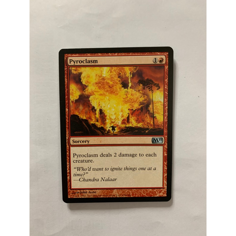 Pyroclasm , Commander EDH MTG SINGLE CARD