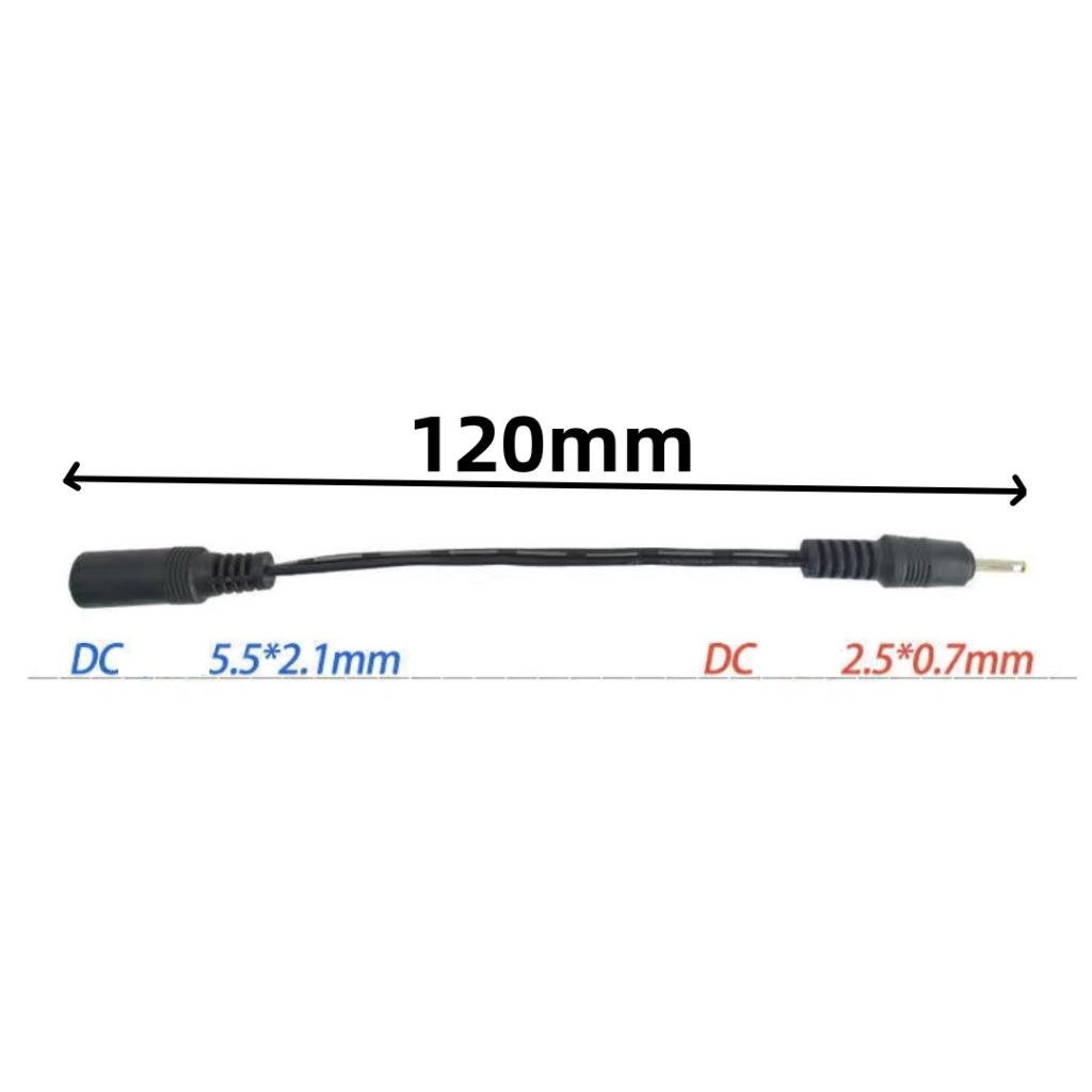 สายไฟdc DCสายเพาเวอร์ DC ผู้-เมีย ใช้ต่อเพิ่มความยาวสายไฟ DC power extension cord