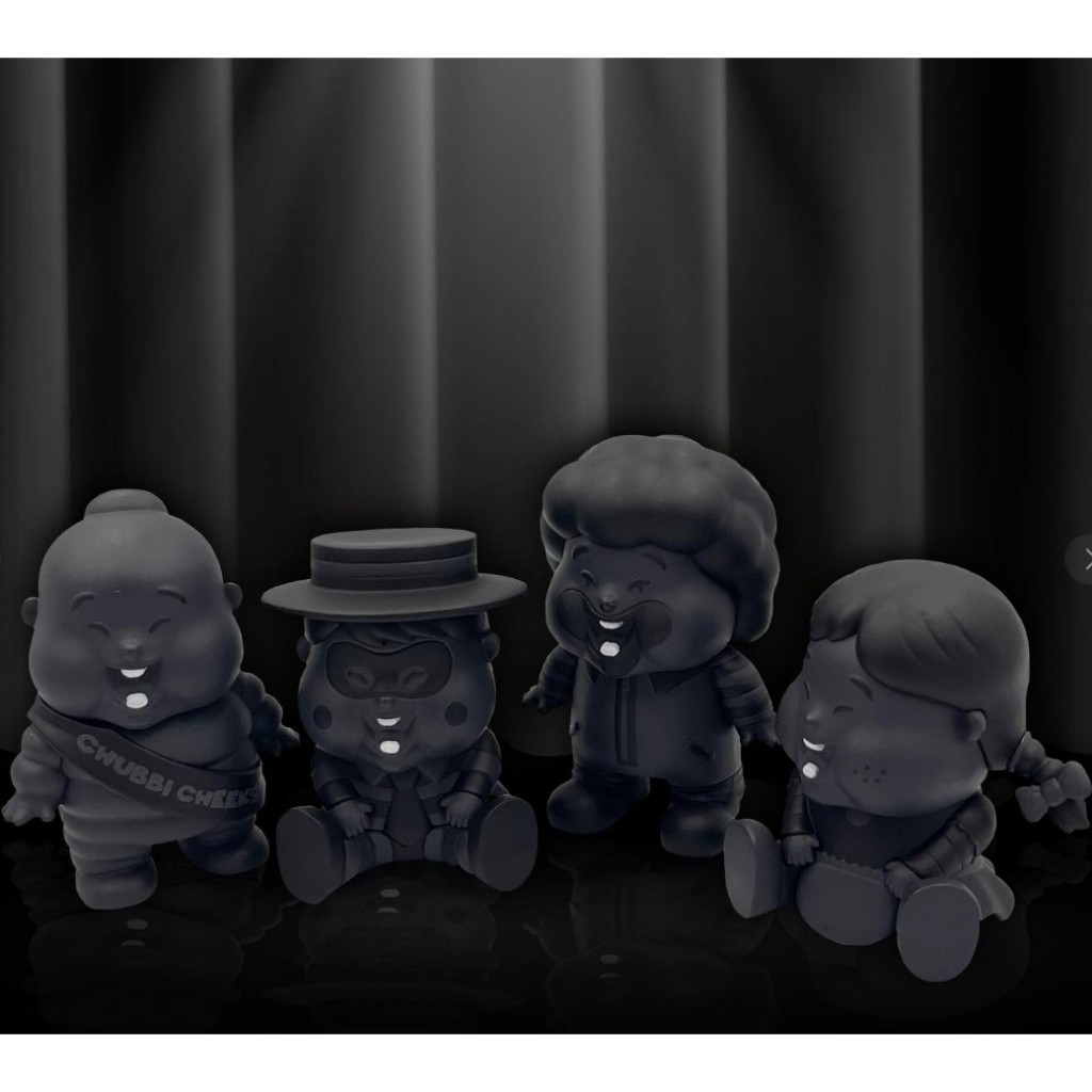 CHUBBI CHEEKS 'UNBOX IN BLACK' SPECIAL EDITION 🖤🖤