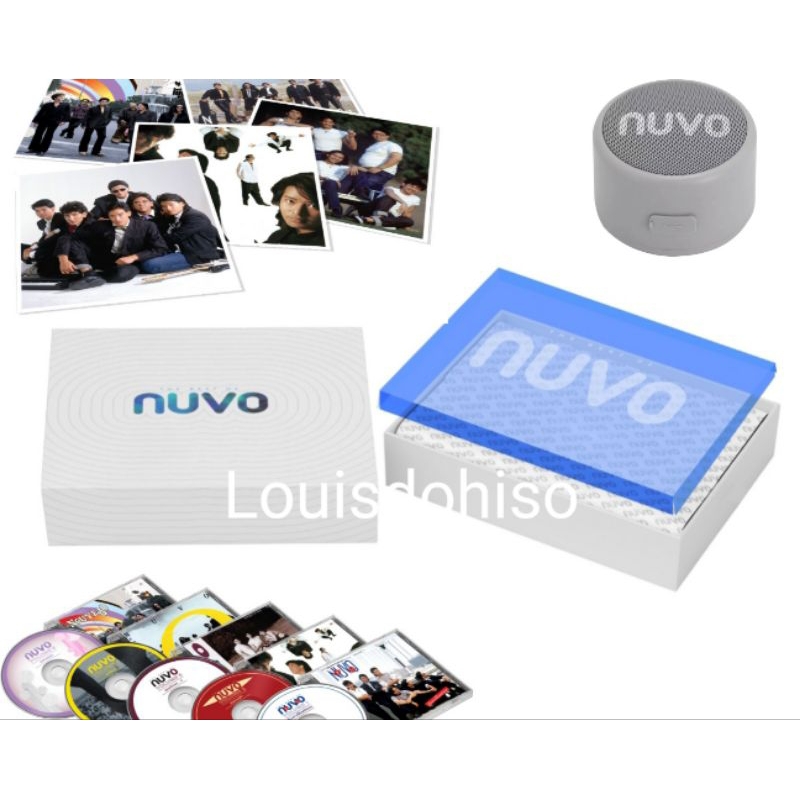 ของใหม่ ซีดีเพลง CD Boxset Nuvo The Best of NuvoCollection ทุกอัลบั้ม บุญคุณปูดำ สุดสุดไปเลย วงนูโว Boxset nuvo
