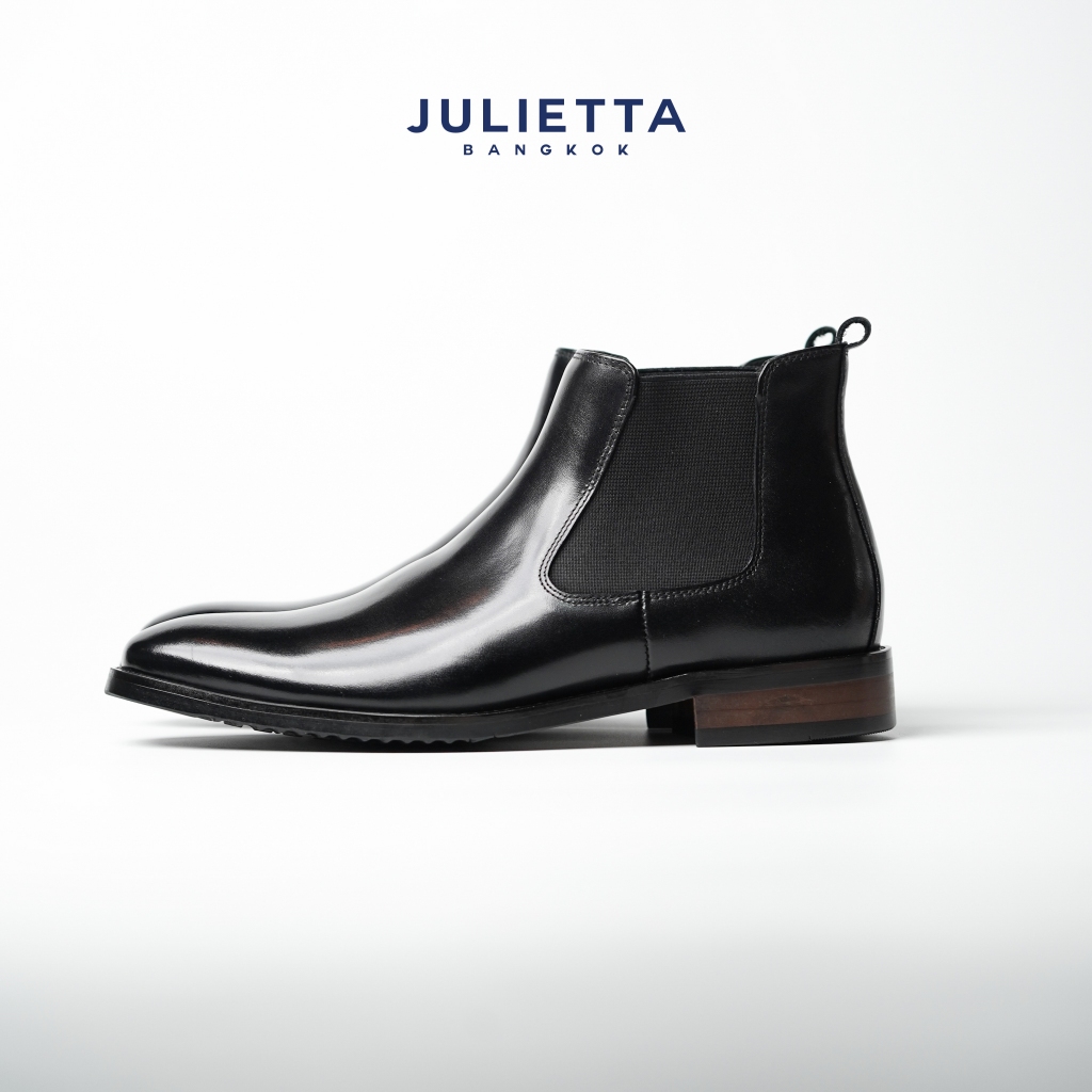 JULIETTA - Chelsea Boots Calfskin : Black