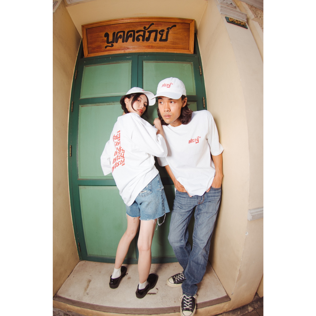 BANGKOK TALES: TOP-เสื้อยืด-แขนสั้น-เศรษฐีนี-เศรษฐี-แถว