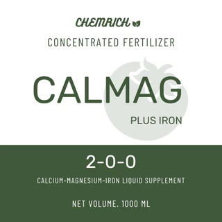1000ml CALMAG Plus แคลแมก ปุ๋ยแคลแมก แคลเซียม แมกนีเซียม เหล็ก แคล แมก ชนิดเข้มข้น / CALMAG PLUS IRON supplement(Calmag)