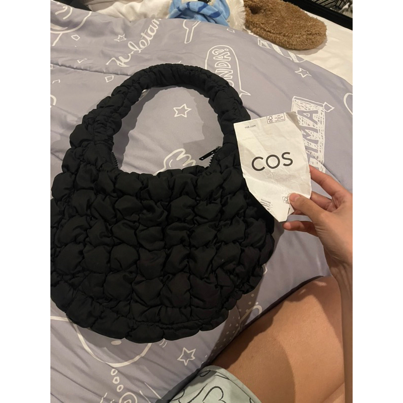 cosมือสอง miniquilted bag มีใบเสร็จให้