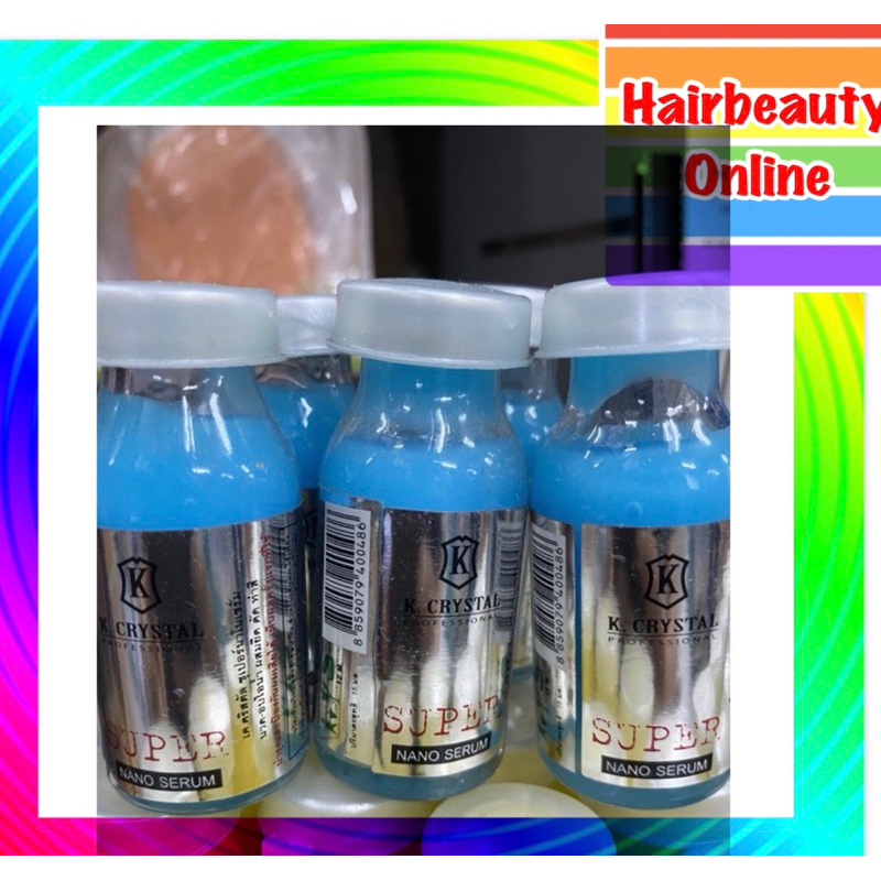 Super Nano Serum  เค คริสตัล ซุปเปอร์ นาโน เซรั่ม ขวดฟ้า 15 มล