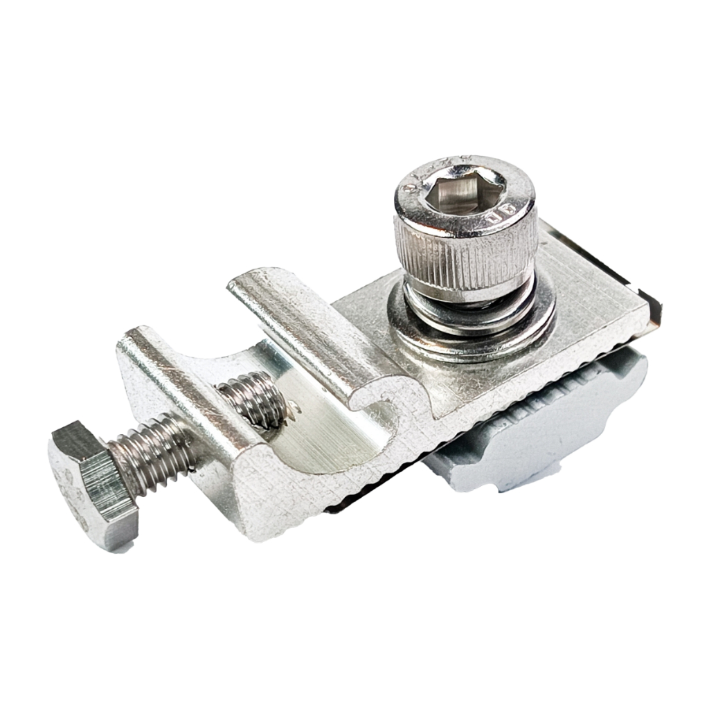 สินค้าคุณภาพ ส่งไว 52217 Ground Lug ล็อกสายกราวค์ Solar mounting อุปกรณ์โซลาเซลล์ ราคา ต่อชิ้น