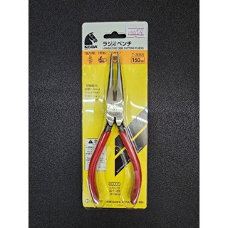 Keiba T-306s  คีมปากแหลม ขนาด 6 นิ้ว made in Japan