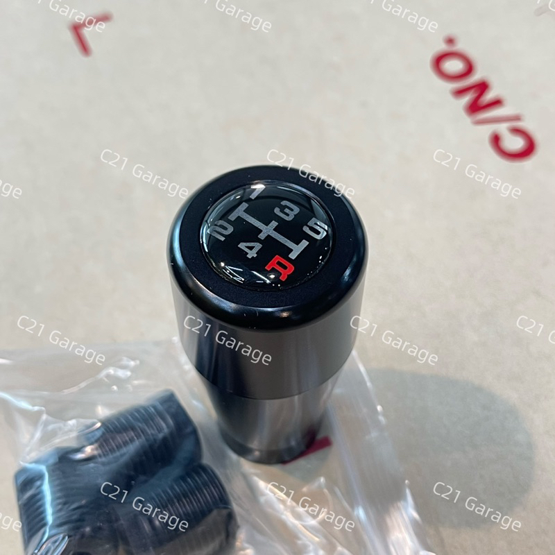 หัวเกียร์เกียร์ธรรมดา 5สปีด ทรงspoon สีดำ