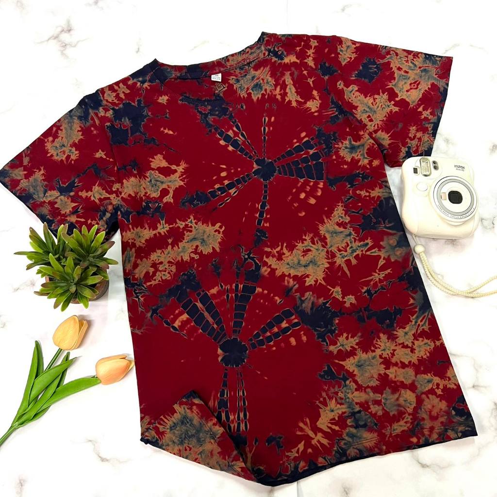 เสื้อยืดย้อมคราม ลายเข้าใหม่ สวยๆ