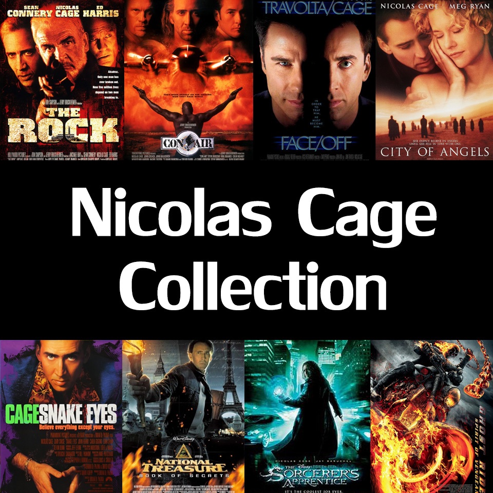 ดีวีดีรวมหนังของ Nicolas Cage Collection