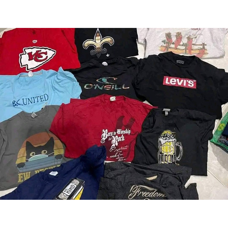 เสื้อยืดusaเกรดBราคาเบาๆคุณภาพ85-90%ไร้ตำหนิ