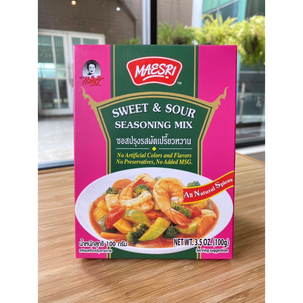 ซอสปรุงรสผัดเปรี้ยวหวาน 100 กรัม (แม่ศรี)