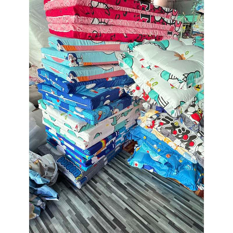 ที่นอนเด็กแรกเกิด 0-1 ปี ลายการ์ตูน set 3 ชิ้น  น่ารักๆ พร้อมส่ง - รูปที่ 7