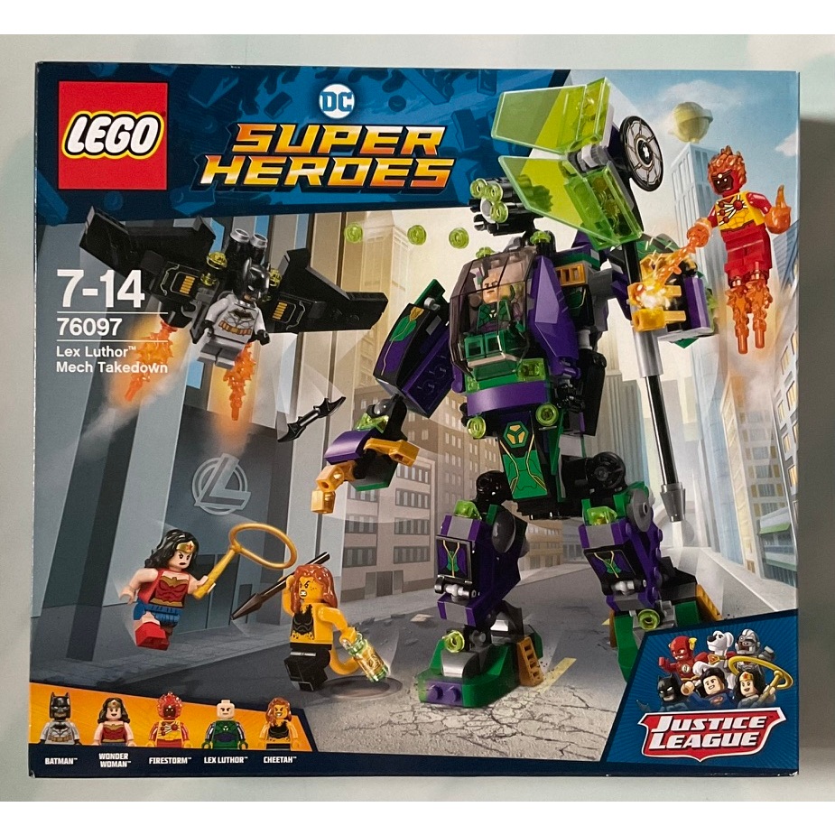 76097 Lego Super Heroes Lex Luthor Mech Takedown