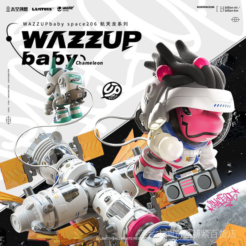 [พร้อมส่ง] Wazzup Baby Space 206 Series.1 (Box)