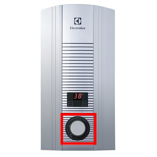 อะไหล่แท้ศูนย์/ลูกบิดเครื่องทำน้ำอุ่น ELECTROLUX /รุ่นEWE932DX-DW/ ตำแหน่ง P3 พาท 1-TKCHA-003-EL-GGY