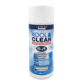 สเปรย์ คูล แอนด์ คลีน คลิปเปอร์ เบลดด์ แคร์ Union Kool & Clean Clipper Blade Care 5 in 1 น้ำมันทำความสะอาดปัตตาเลี่ยน